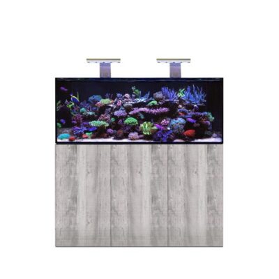 D-D Aqua-Pro Reef 1500- METAL FRAME- DRIFTWOOD CONCRETE